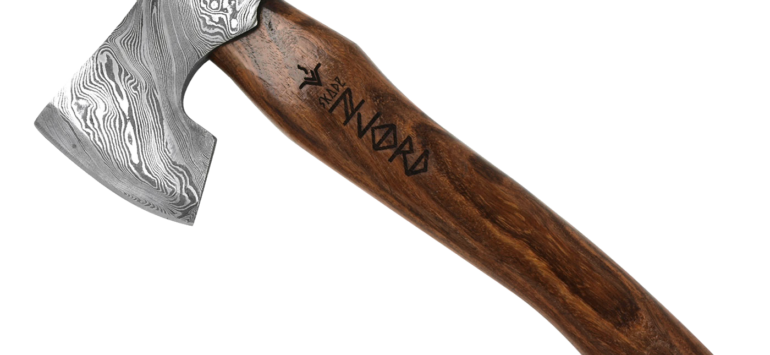 Njord Vidar Damast Wikinger Axt